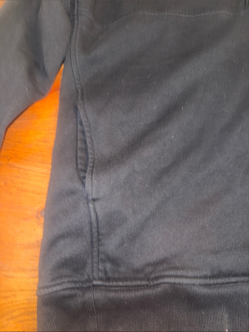 Old Navy Black Quarter-Zip Pullover Hoodie - Picture 6 of 9